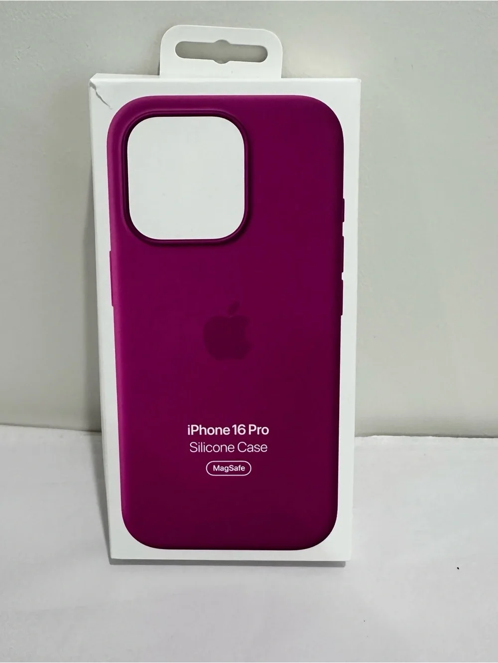 Magsafe iPhone 16 Pro Original‌ Silicone Magnetic Case Fuchsia Pink,Grey, white